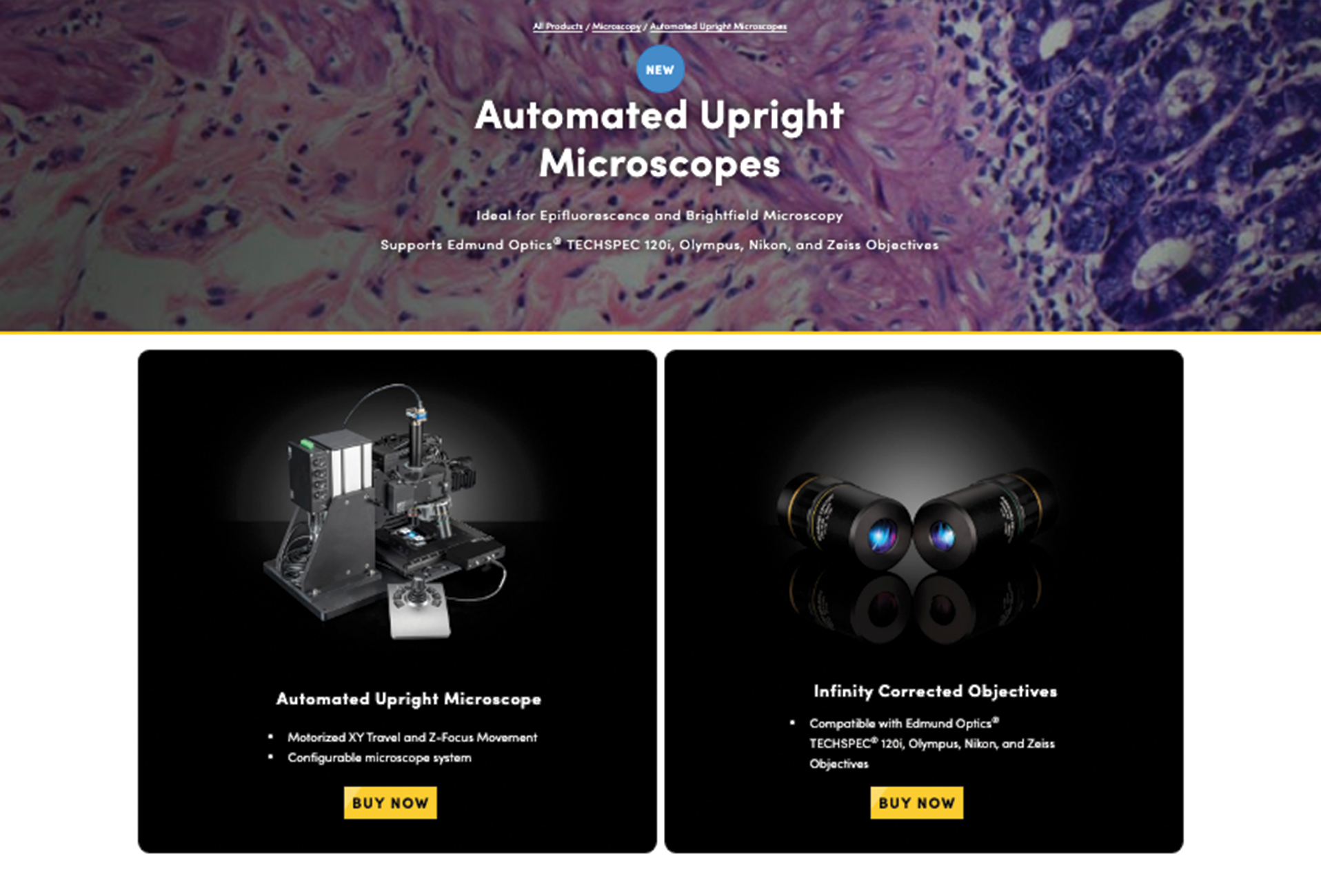 Automated Upright Microscopes